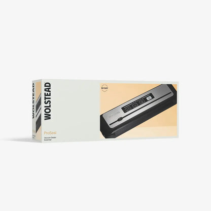 Wolstead ProSeal vacuum sealer packaging on a white background