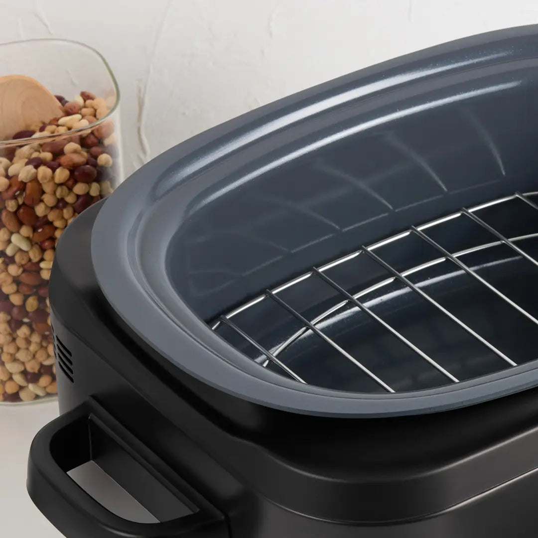 Wolstead Perfection Slow Cooker 6L | Ceramax Non-Stick | 6-in-1 Digital Panel