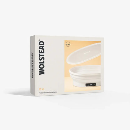 Wolstead Rise Foldable Electric Bread Proofing Basket – Thermostatic Dough Proofer with Timer