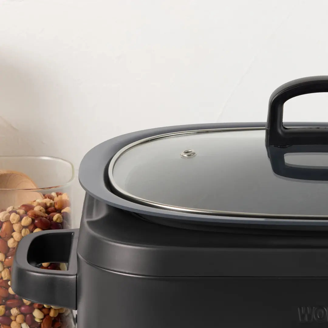 Wolstead Perfection Slow Cooker 6L | Ceramax Non-Stick | 6-in-1 Digital Panel