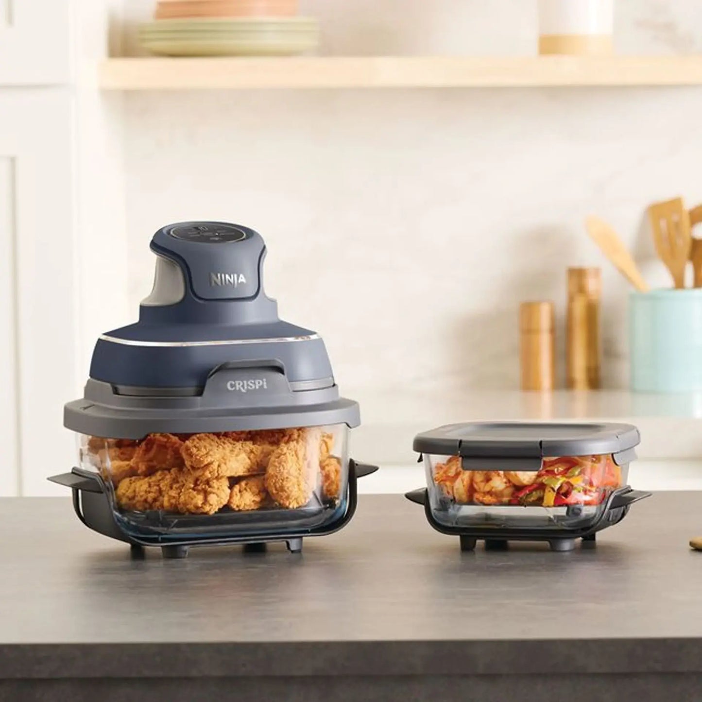 Ninja Crispi 4-in-1 portable air fryer navy
