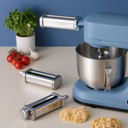 Wolstead Palette Stainless Steel Pasta Roller Attachment Set 3pc | Stand Mixer Attachment