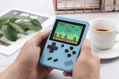 Handheld Retro Game Console 500 Built‑In Games 3‑Inch Portable Kids Gift AU OZAB