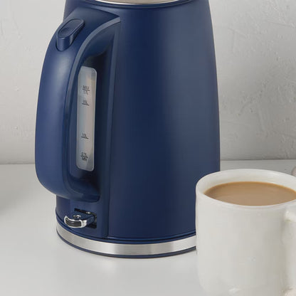 Wolstead Electric Kettle & 2-Slice Toaster Pack – Cosmic Blue | Matching Breakfast Set