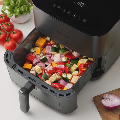 Wolstead Swift Air Fryer 8L | Black | Ceramax™ Non-Stick | Dual Heating