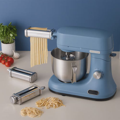 Wolstead Palette Stainless Steel Pasta Roller Attachment Set 3pc | Stand Mixer Attachment