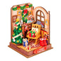 Robotime Rolife Christmas Fireplace DIY Miniature Kit