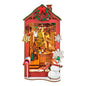 Robotime Rolife Christmas Indoor Scene DIY Book Nook Kit