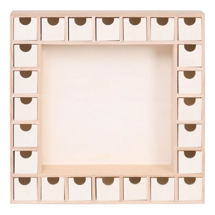 Crafters Choice Wooden Advent Calendar DIY Kit