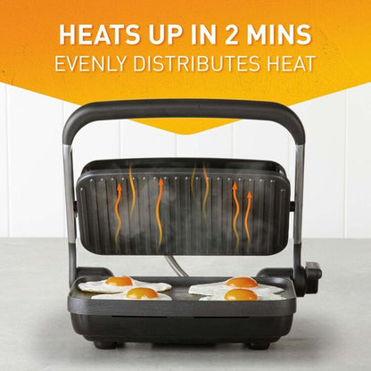 Sunbeam Café Style 2-Slice Sandwich Grill & Press | AnyHeight™ Control, Non-Stick, Upright Storage | Av8Store Australia Sunbeam Av8Store