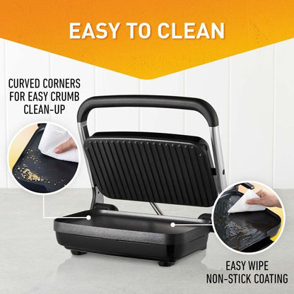 Sunbeam Café Style 2-Slice Sandwich Grill & Press | AnyHeight™ Control, Non-Stick, Upright Storage | Av8Store Australia Sunbeam Av8Store