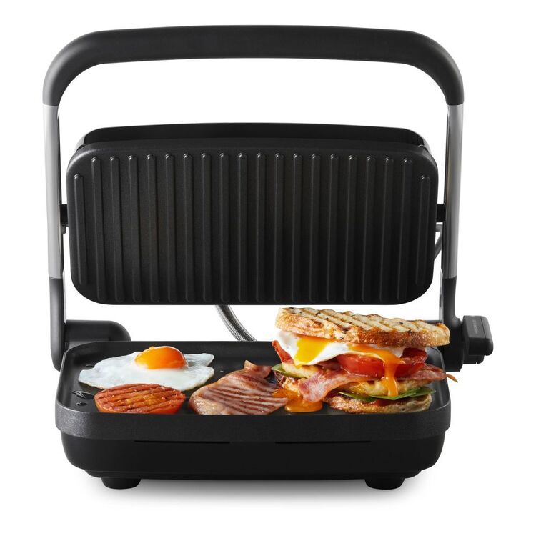 Sunbeam Café Style 2-Slice Sandwich Grill & Press | AnyHeight™ Control, Non-Stick, Upright Storage | Av8Store Australia Sunbeam Av8Store