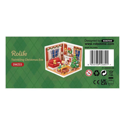 Robotime Rolife Christmas Eve Super Store Kit detail