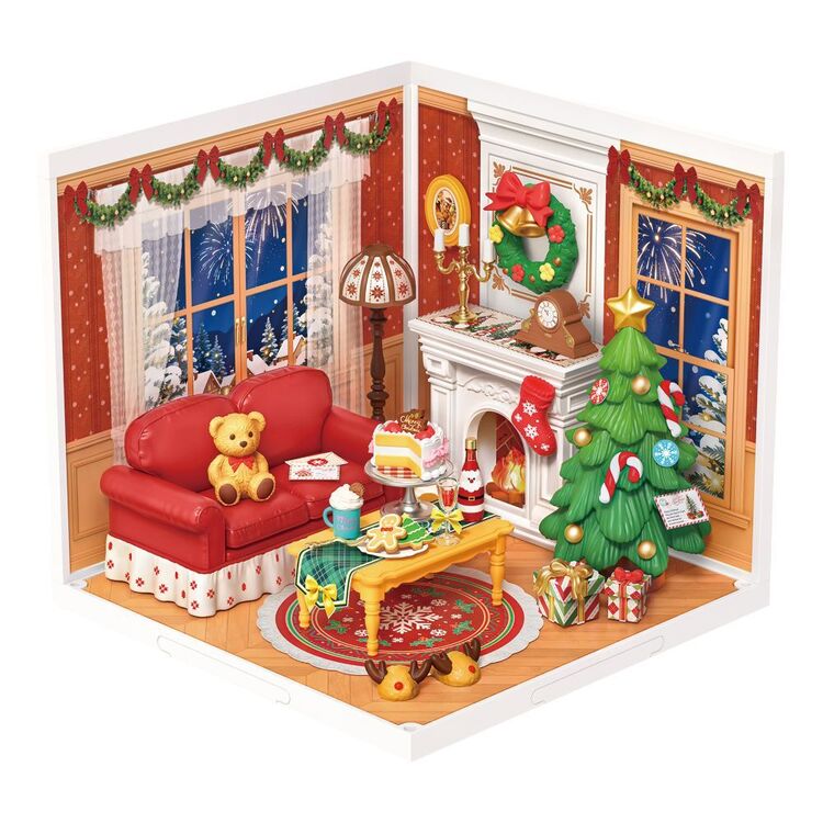 Robotime Rolife Twinkling Christmas Eve Super Store DIY Kit