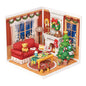 Robotime Rolife Twinkling Christmas Eve Super Store DIY Kit