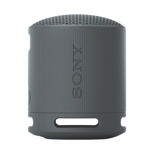 Sony SRS-XB100 compact Bluetooth speaker on white background