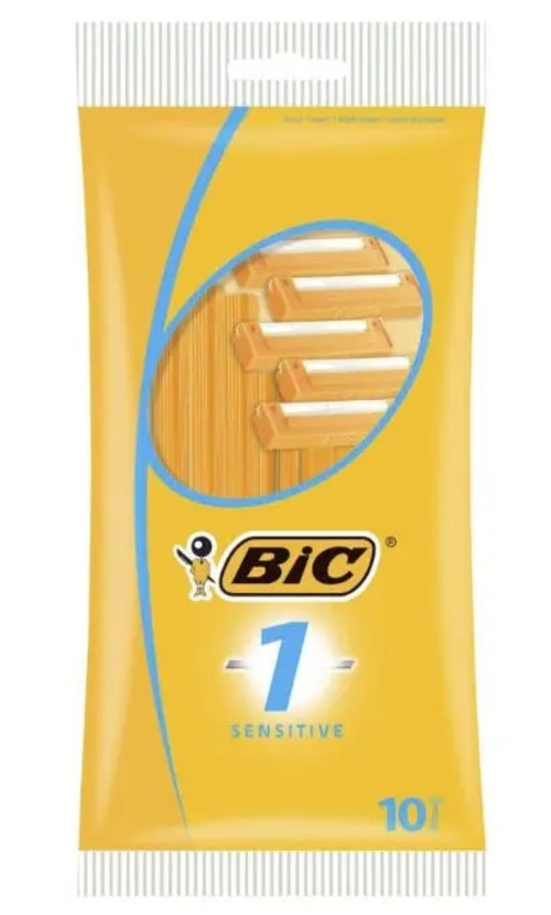 BIC Disposable Razors Single Blade 10-Pack – Sensitive Skin, Men's Shave BIC Av8Store