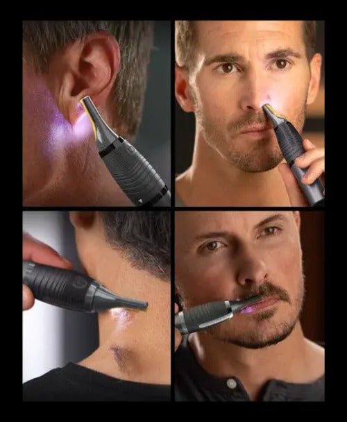 MicroTouch Titanium Max Ear, Nose & Eyebrow Trimmer – Micro-Precision Stainless Steel | Men's Grooming AU SSP Av8Store