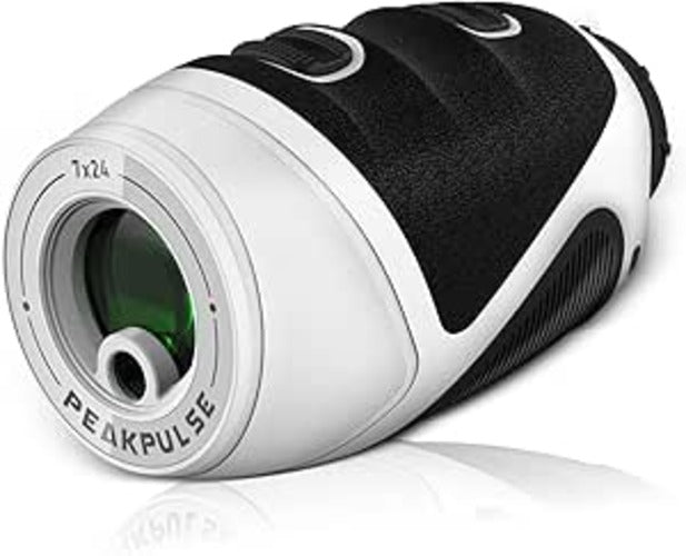 PEAKPULSE Golf Rangefinder CCB1000AG – 1200 Yard, 7x Magnification, Slope Mode, Pin-Lock Vibration | USB-C AMZ Av8Store