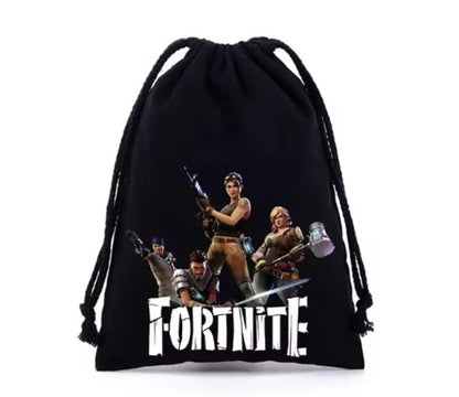 Kids Gaming Drawstring Bag – Cartoon Anime Battle Style | Boys & Girls AEX Av8Store