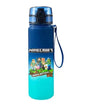 Minecraft Pixel Style Water Bottle 650ml – Leak-Proof Sports Bottle | Kids & Gaming Fans AEX Av8Store