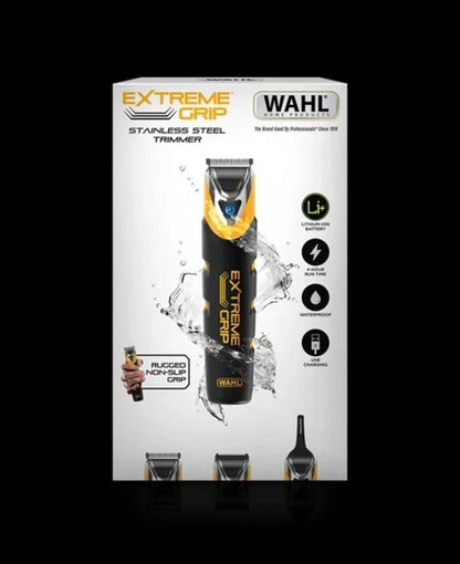 Wahl Extreme Grip Stainless Steel Trimmer | Wet & Dry All-in-One Grooming Kit Wahl Av8Store
