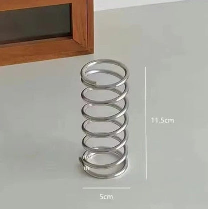 Stainless Steel Toothbrush Holder | Bathroom Organiser for Toothpaste, Makeup & Electric Brushes AEX Av8Store