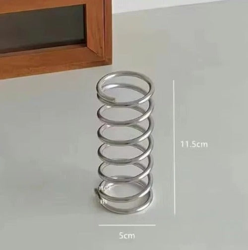 Stainless Steel Toothbrush Holder | Bathroom Organiser for Toothpaste, Makeup & Electric Brushes AEX Av8Store