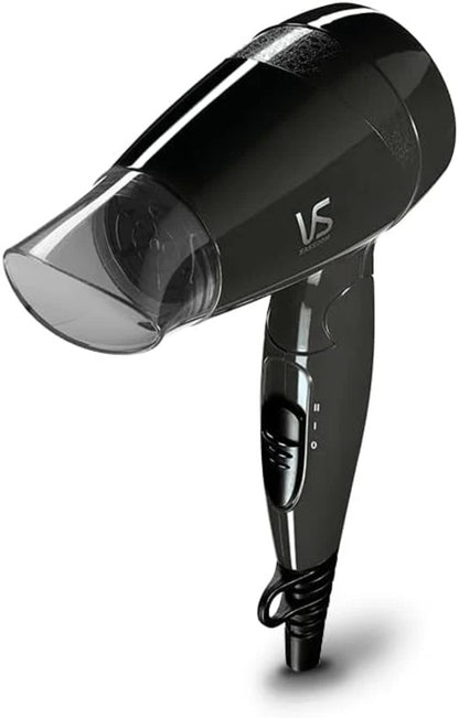 VS Sassoon MiniPRO Hair Dryer – Compact Travel Dryer with Folding Handle VS Sassoon Av8Store