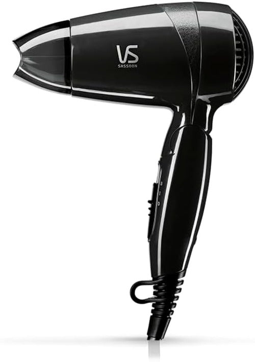 VS Sassoon MiniPRO Hair Dryer – Compact Travel Dryer with Folding Handle VS Sassoon Av8Store