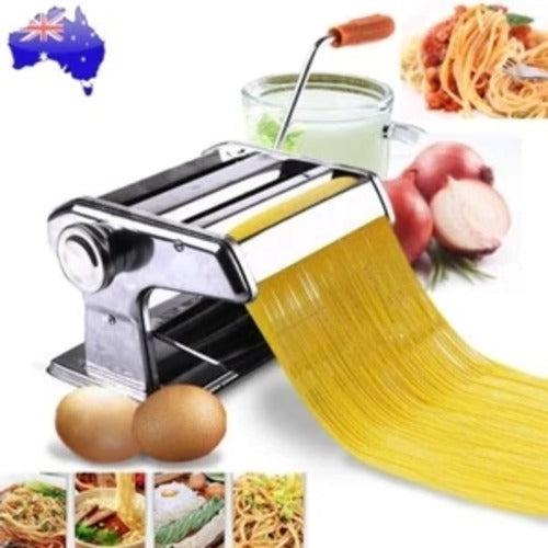 Pasta & Noodle Maker Machine | 6 Thickness Settings AU Unbranded Av8Store