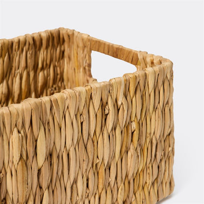 Openook Vertical Weave Storage Baskets 3 Pack - Nesting Woven Baskets