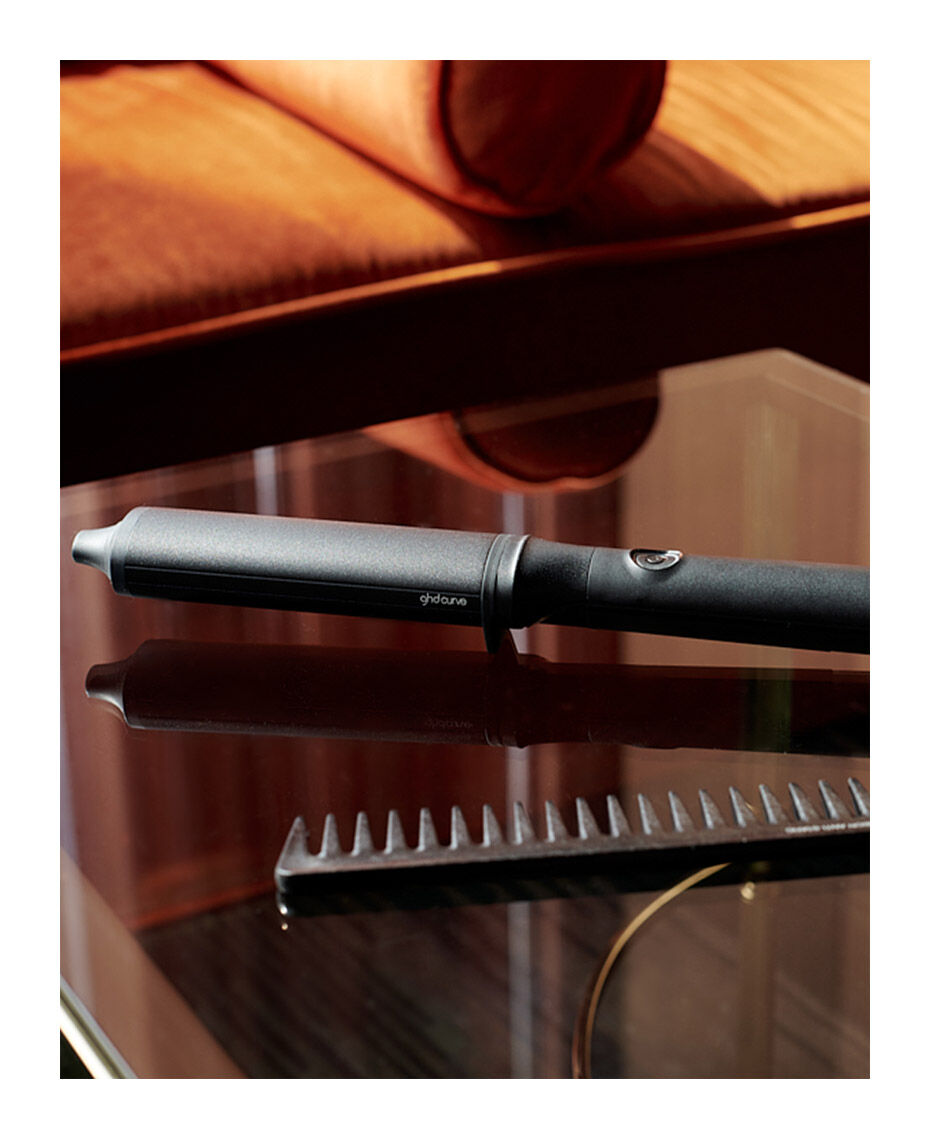 GHD Curve Classic Wave Wand - in use creating waves