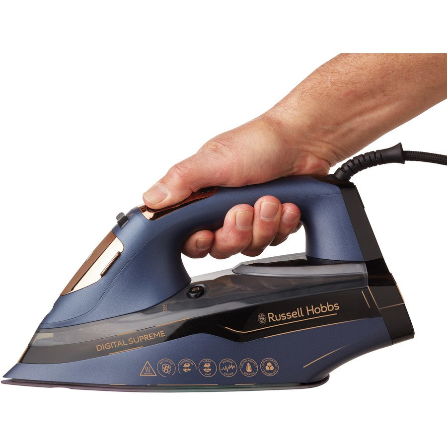 Russell Hobbs Digital Supreme Iron | 2400W Colour Control Ceramic Soleplate