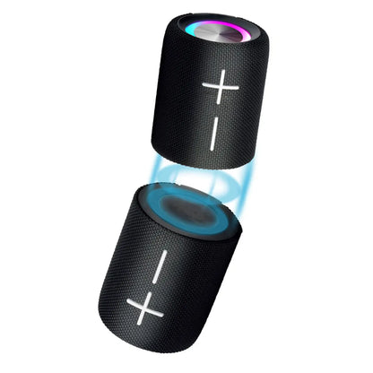 Portable Bluetooth Speaker – True Wireless Stereo, Splash-Proof, 4Hr Playtime AEX