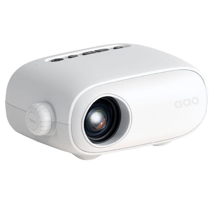 AAO Mini Portable Projector Kit – Tripod & 60" 16:9 Soft Screen Included