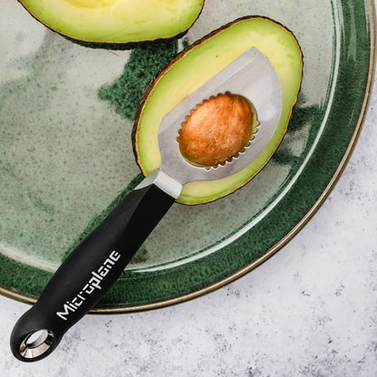 Microplane Professional 3-in-1 Avocado Tool - Slicer, Pitter & Scoop