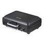 Morphy Richards Multipress Jaffle Panini Waffle Pie Maker Titanium - front view