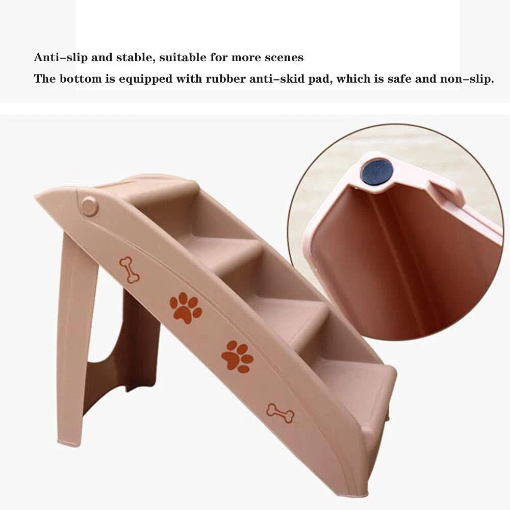 Foldable Pet Stairs & Ramp | Anti-Slip Dog Cat Steps AU