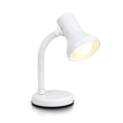 2x Sansai Flexible Neck Desk Lamp – White | E27 | AU/NZ Plug