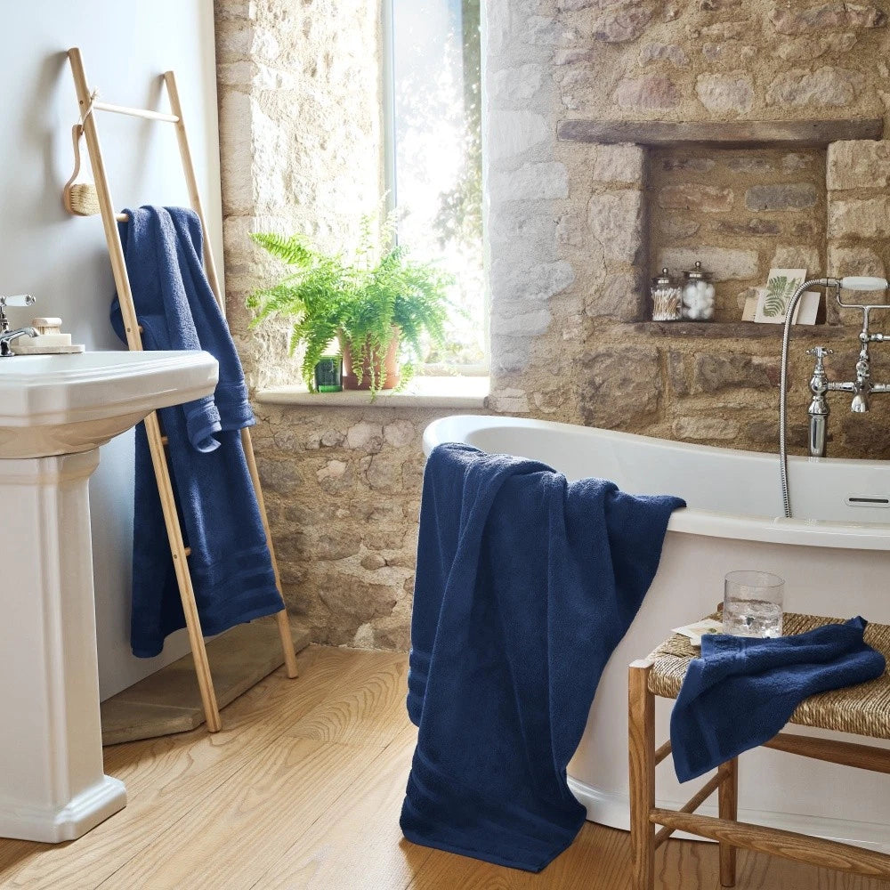 4PK Christy Antalya Turkish Cotton Bath Towel 600GSM Soft Absorbent Denim King Av8Store Av8Store