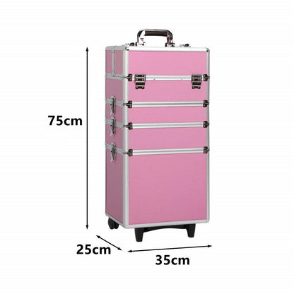Makeup trolley locks and keys