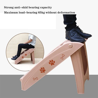 Foldable Pet Stairs & Ramp | Anti-Slip Dog Cat Steps AU