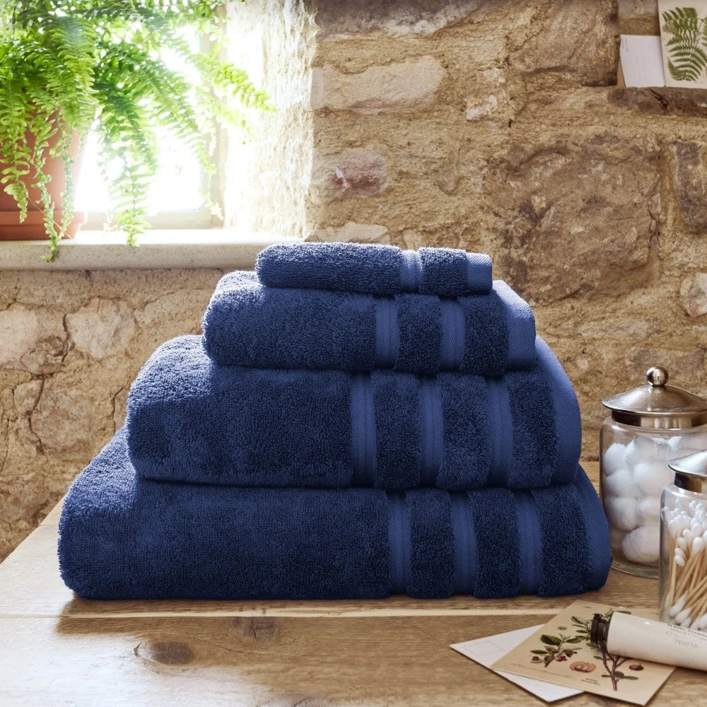 4PK Christy Antalya Turkish Cotton Bath Towel 600GSM Soft Absorbent Denim King Av8Store Av8Store