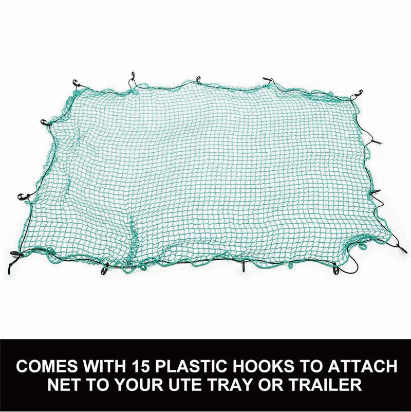 Cargo Net 2x3m Ute Trailer Truck | 15pc Hooks Included AU
