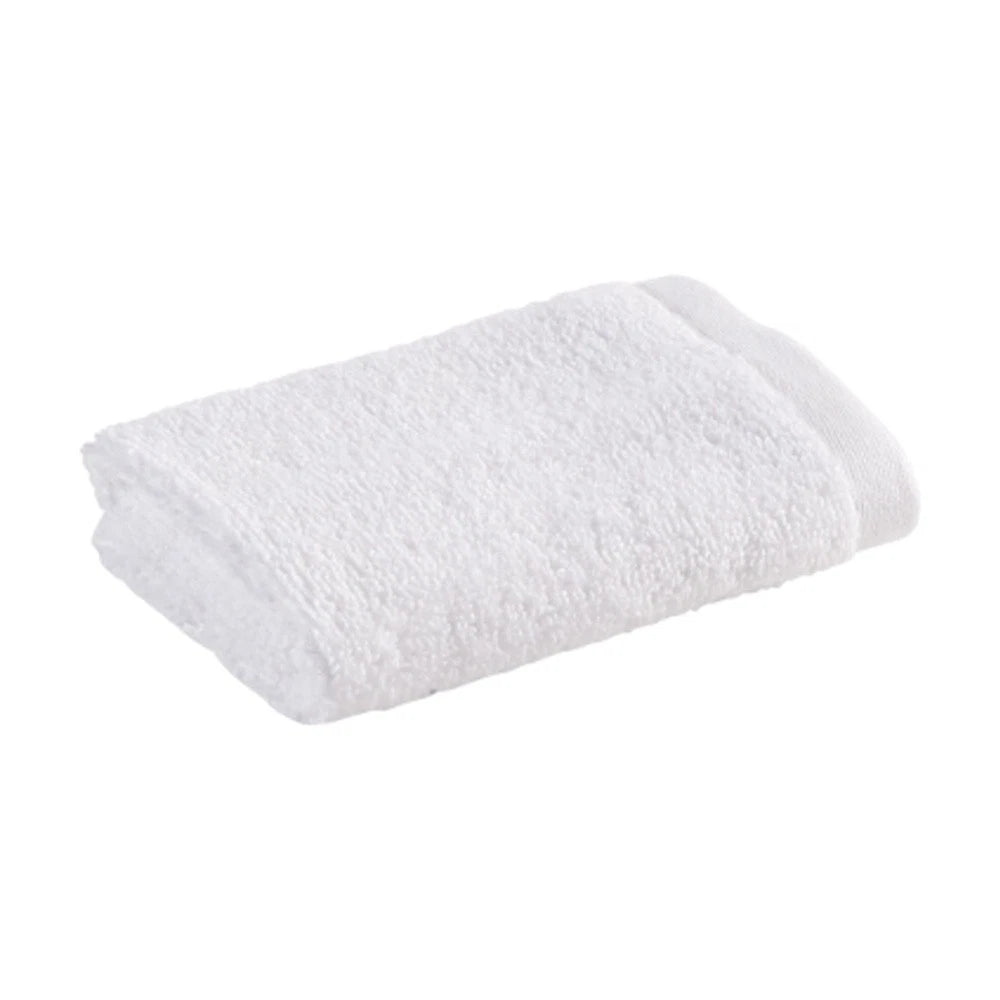 8PK Christy Cirrus Face Washer Combed Cotton 450GSM Fast Drying White Av8Store Av8Store