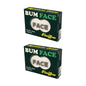 Funnybone Double‑Sided Bum Face Novelty Scented Soap | 2‑Pack Brown/White KGS