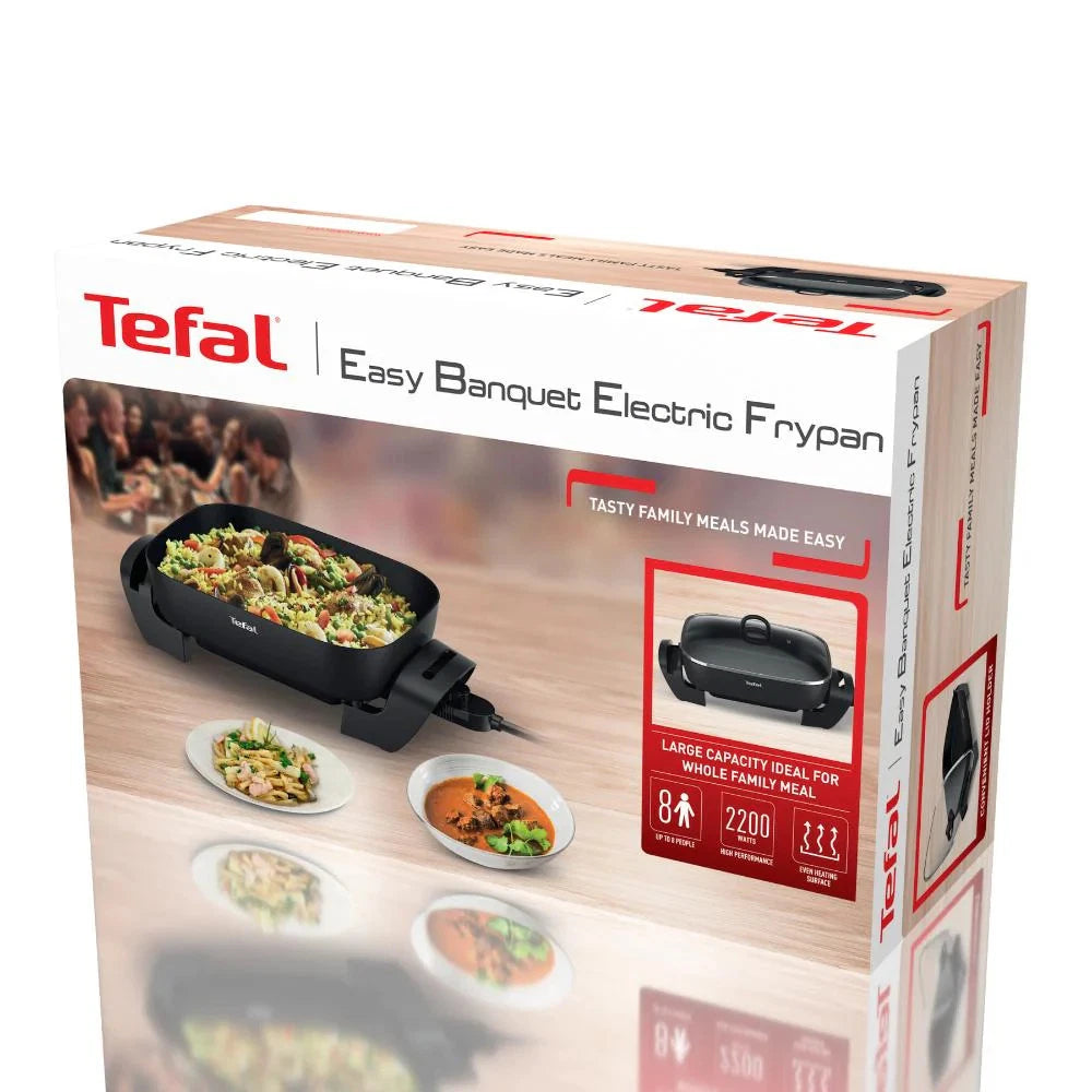 Tefal Easy Banquet 7L Electric Frypan – 2200W Non-Stick Family Frypan RBK Av8Store