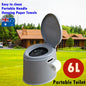 6L Portable Camping Toilet | Caravan Boat Hiking AU