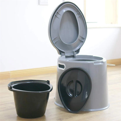 6L Portable Camping Toilet | Caravan Boat Hiking AU